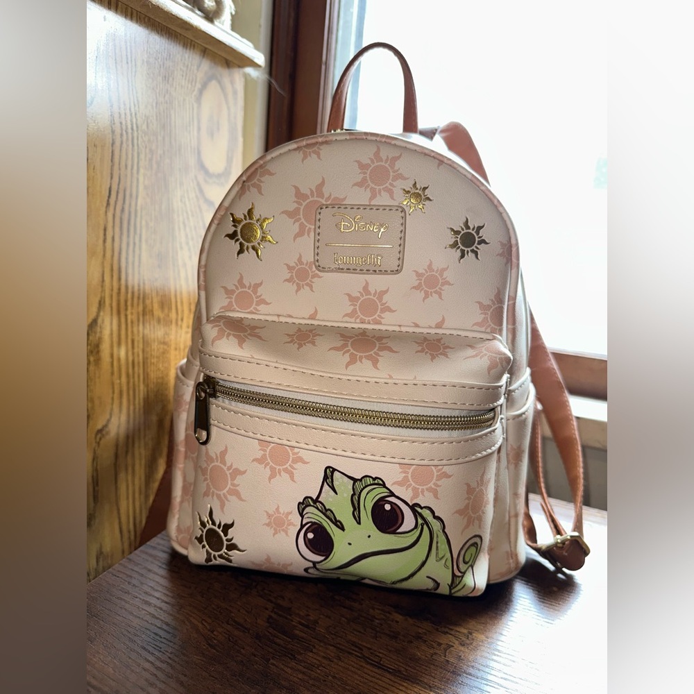 Loungefly Disney Tangled Pascal Mini Backpack